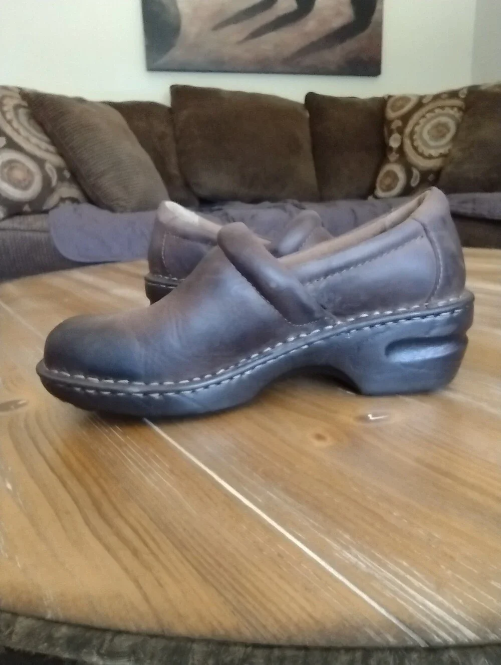 b-o-c Peggy Slip On Wedge Size 8
